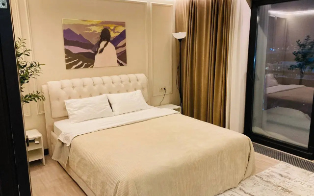Apartamenty na Urovne Oblakov s Panoramnym Vidom na Rybinsk