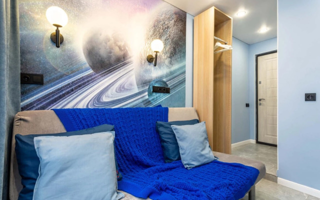 Апартаменты Студия с Кухней с Дизайнерским Ремонтом