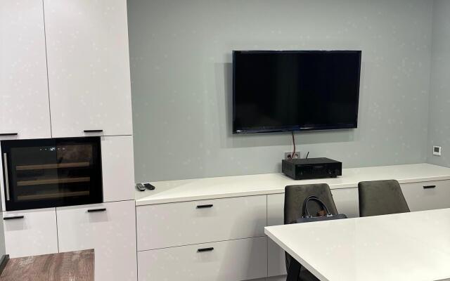 Апартаменты Охта Парк Adventure Де Люкс с сауной