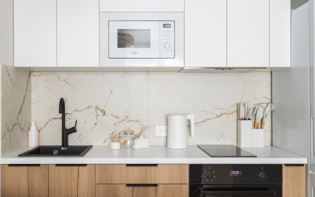 Апартаменты Hygge Karelia Евродвушка у Набережной Marble Luxe