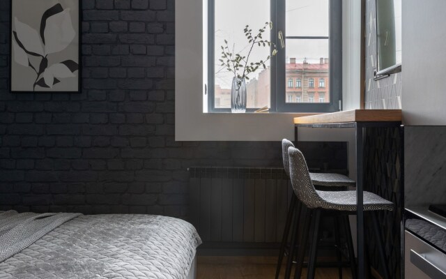 Апартаменты Apart104 с Видом и Выходом на Набережную реки Фонтанки (111)