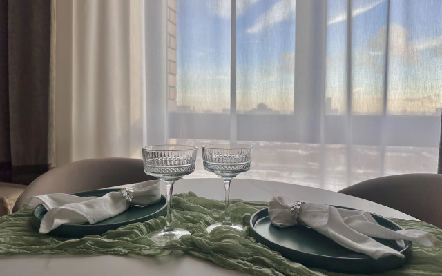 Квартира Стильная Студия в Павелецкая Сити