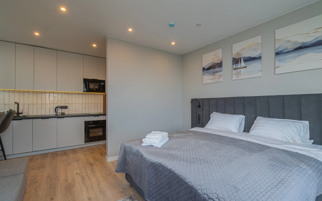 Апартаменты Трехместные студии у Ладожского вокзала SalutApart 2W