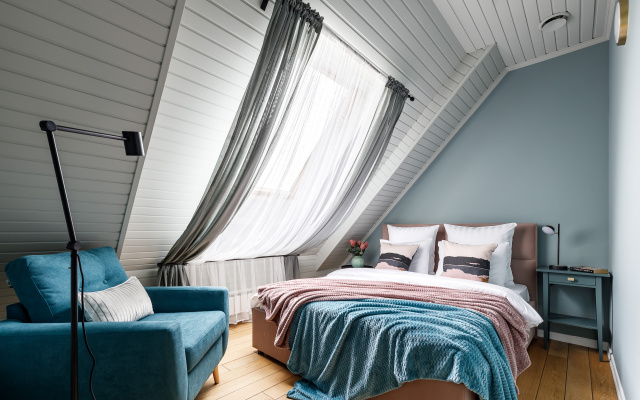 МАНСАРДА 170м² от Minin Apartments
