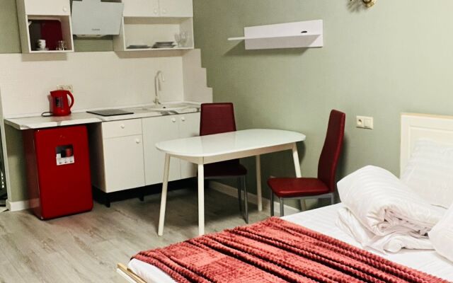 studiya v ZhK Novaya Riga Dayker City Apartments Flat