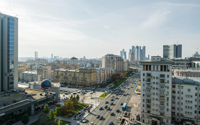 Квартира GM Apartments с Видом на Новый Арбат и Moscow City