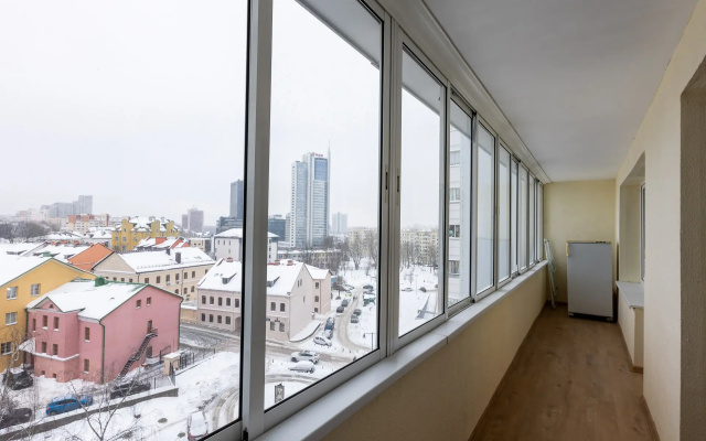 Apartamenty Uutnye vozle reki Svisloc'