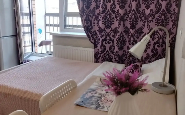 Апартаменты Студия на 16 этаже с большой лоджией в Мурино