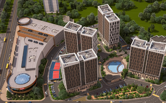 Apartamenty Zhk Alleya Park Apartments