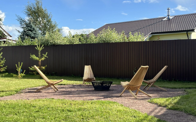 Частный дом с баней на дровах загородный