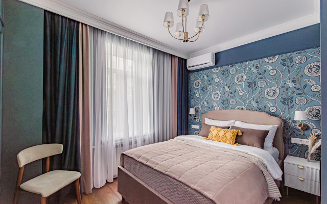 Квартира Атмосферная в центре города с двумя спальнями