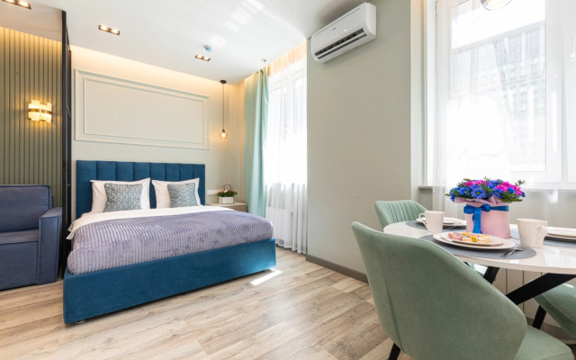 Апартаменты «Голубика, комфорт» в районе ВДНХ «Эстет Апарт»