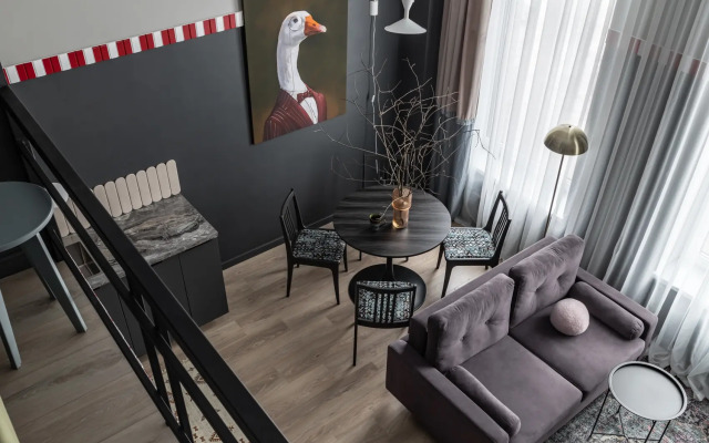 Квартира двухуровневая Гусь