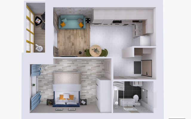 Квартира в спальном районе Великого Новгорода