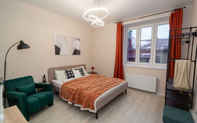 Апартаменты Тетра — трехкомнатные в центре