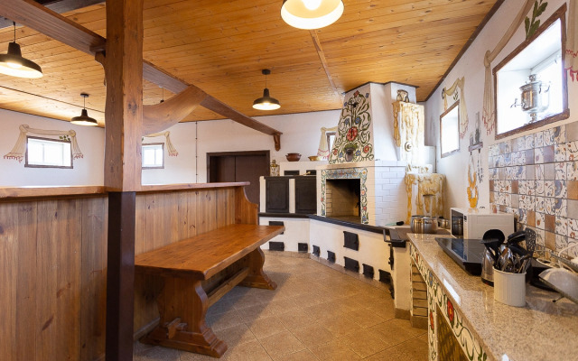 Частный дом с русской печью и баней