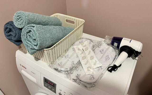 Апартаменты студия четырехместная вблизи горячего источника Волна