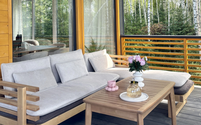 Частный Дом ЕлкиШале с 3мя спальнями, баней и чаном