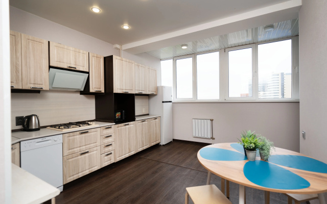 Apartamenty Domino v rajone s razvitoj infrastrukturoj