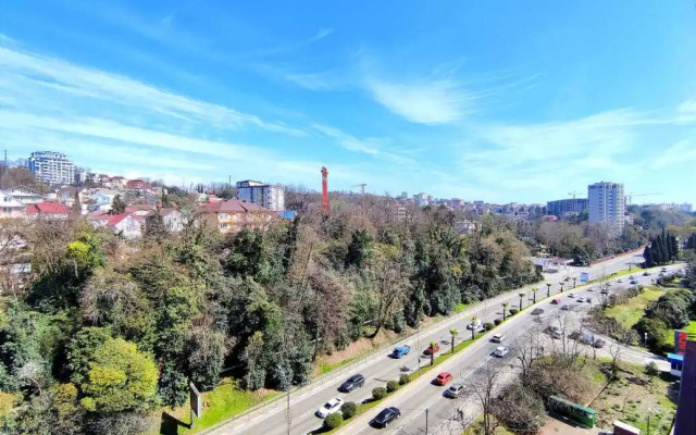 Odnokomnatnyye s Balkonom i Vidom na Gorod Apartments