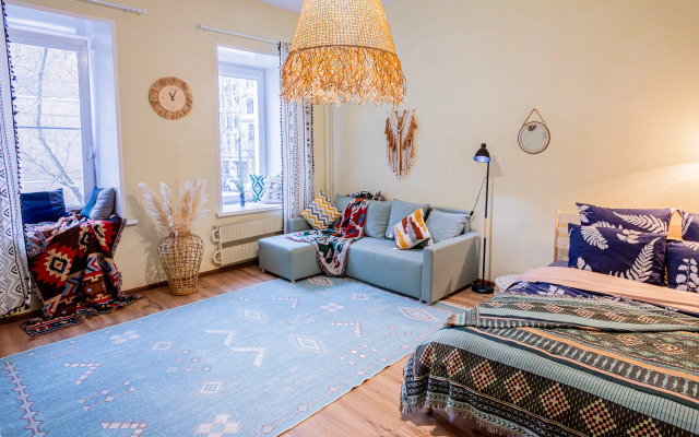 Апартаменты в стиле бохо на Патриарших прудах