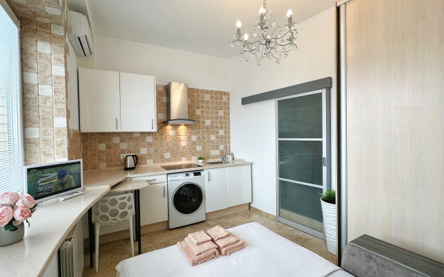 Uyutnaya studiya u metro Molodezhnaya Flat