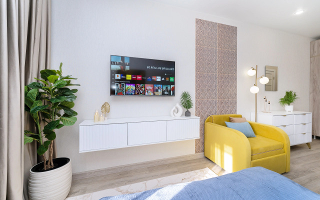 Квартира Студия с Балконом и Видом на Море