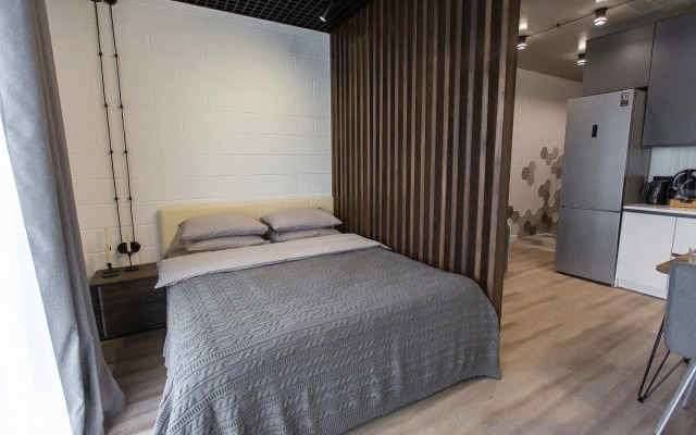 Sovpemennaya Studiya-Loft C Dizajnerckim Pemontom Flat