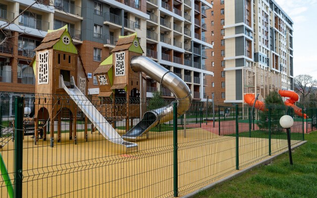 Studiya u morya s balkonom. Karavella 126 Flat
