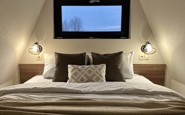 Barnhaus №1 s drovyanoj banej i goryachej kupel'yu, na 7 gostej Private House
