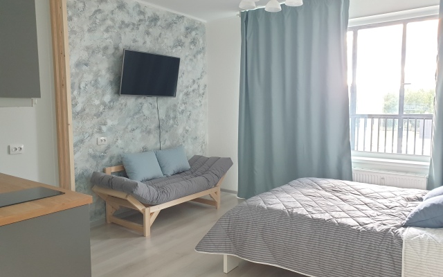 Квартира уютная студия у метро Старая Деревня