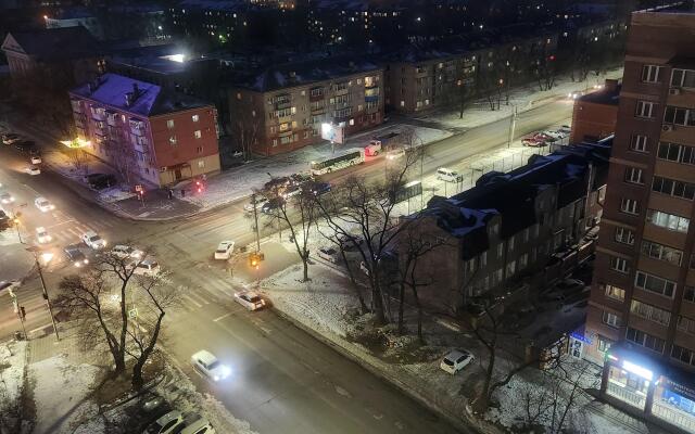 Uyutnaya S Shikarnym Vidom Na Gorod Flat