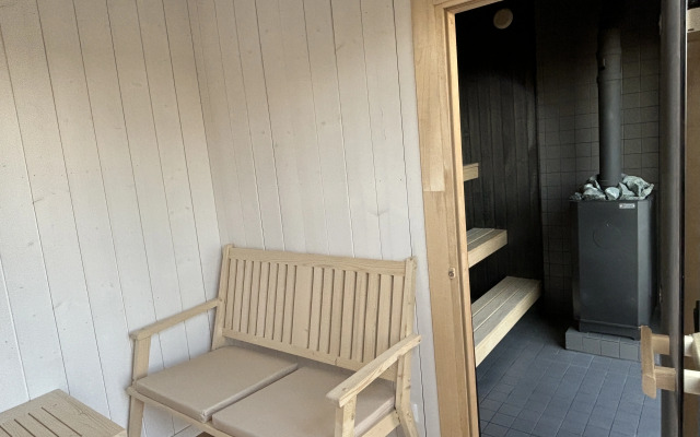 Частный Дом с Видом на Закат и Панорамной Баней