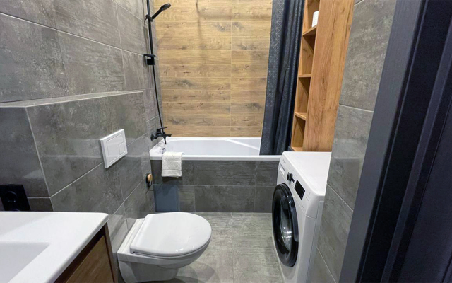 Апартаменты Уютные апартаменты Prime Grey в ЖК Савеловский Сити в центре Москвы