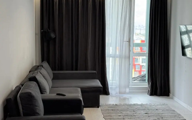 Квартира Уютная студия на 24 этаже