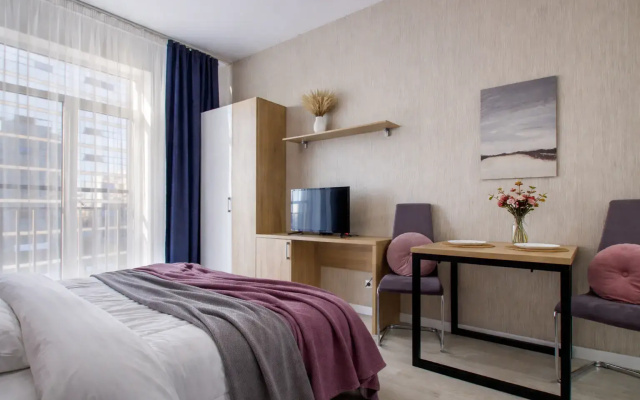 Апартаменты Студия Natalie Apartments Пулковское шоссе 14с6