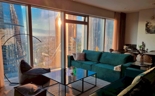 Moskva Siti Liberty 54 etazh 2 komnaty Apartments