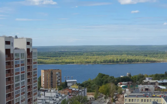 EL'HOME yevrodvushka s panoramnym vidom na Volgu Flat