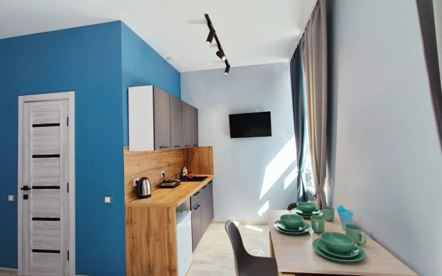 Апартаменты на Покровской Blue №2