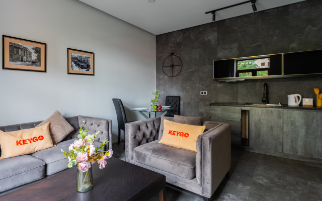 KeyGo #0029, 1 Bedroom, Balcony, City Center Apartments