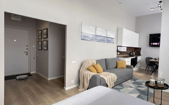 Квартира 1-к. квартира, 40 м², 2 кровати