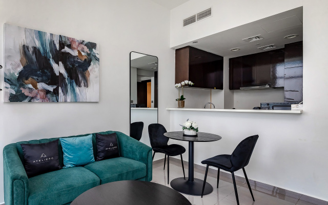 Stylish 1br at Damac Merano Tower with Great View Apartments
