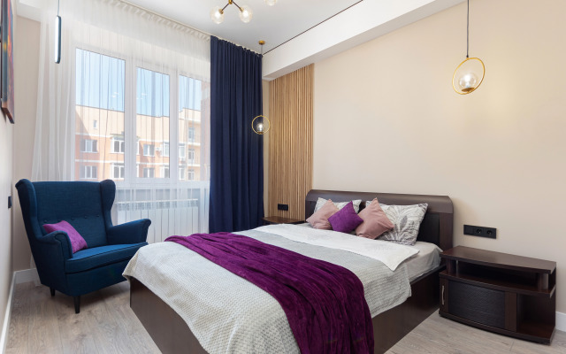 S vidom na reku Flat