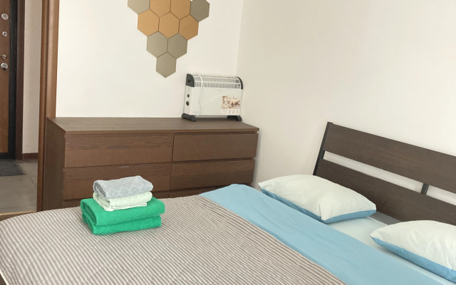 Апартаменты Евродвушка в центре Домбая