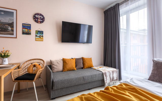 Апартаменты Prudius Apart в Кронштадте у Пляжа с Кондиционером