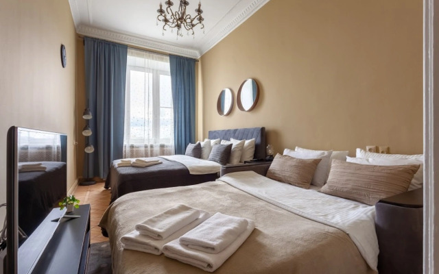 Apartments Standartnye S Dvumya Spalnyami I Balkonom