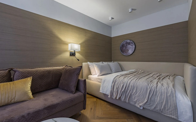 Апартаменты с Панорамным Видом на Волгу на Волжской набережной 26 Сова-Дом