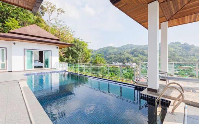 Panoramic Mountain View Villa Pool Kamala Beach