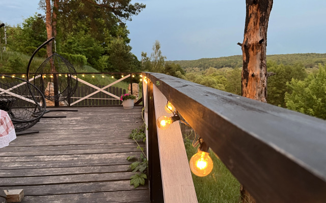 Глэмпинг Глэмпгеокупол "Домик на Оке" Таруса