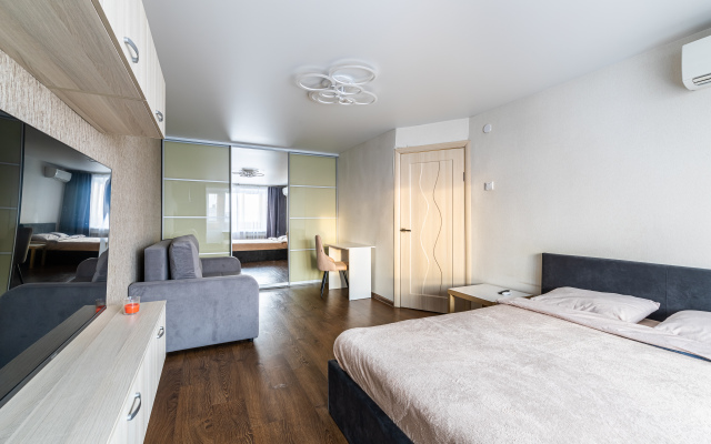 1-к квартира в центре Казани с видом на Кремль